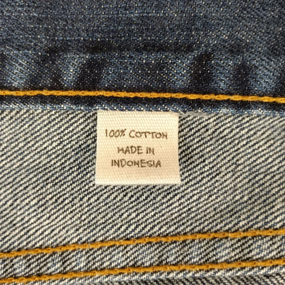 J Crew‎ Jeans Mens Size 35x32 Straight Leg Dark Wash Denim Casual Pants